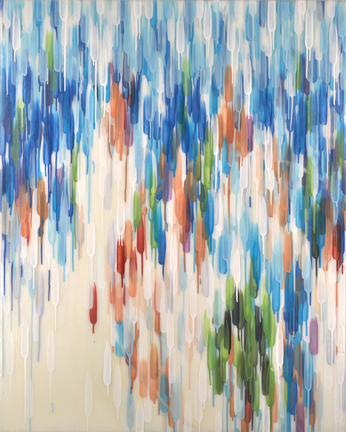 Paintings by Toronto-based artist Katharine Harvey