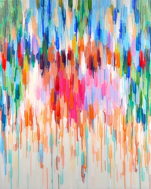 Paintings by Toronto-based artist Katharine Harvey