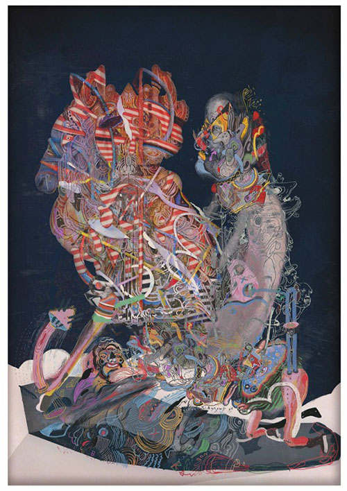 Linsey Levendall artist drawings