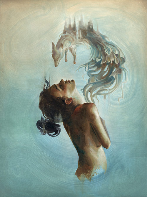 Drawings and paintings by artist Mandy Tsung