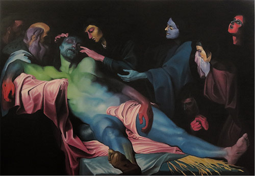 Artist painter Patrick Henne