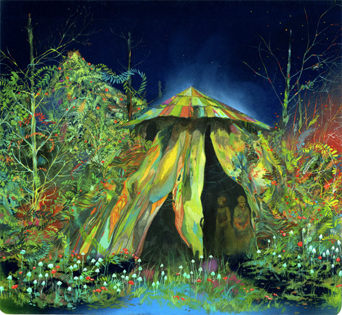 Paintings by artist Rachell Sumpter