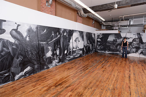 Artist painter Shelley Reed