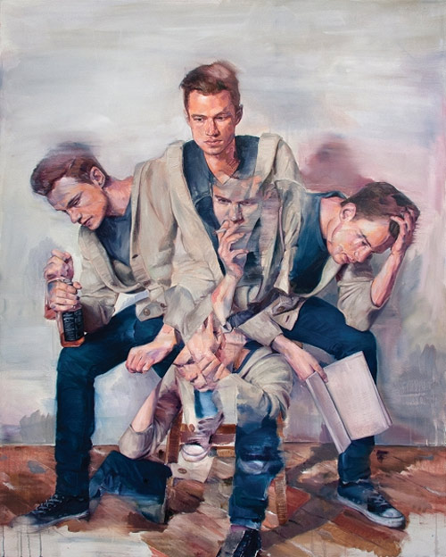 Artist painter Adam Lupton