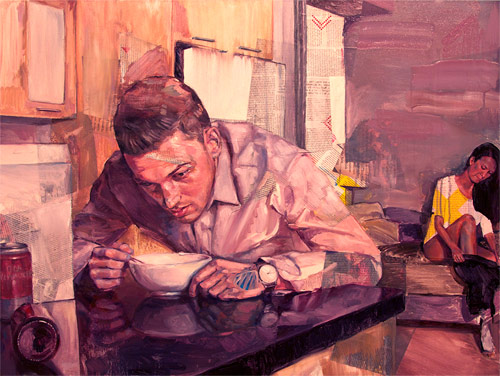 Artist painter Adam Lupton