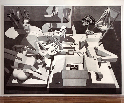 Paintings by artist Avery K. Singer