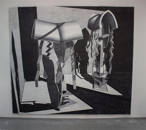 Paintings by artist Avery K. Singer