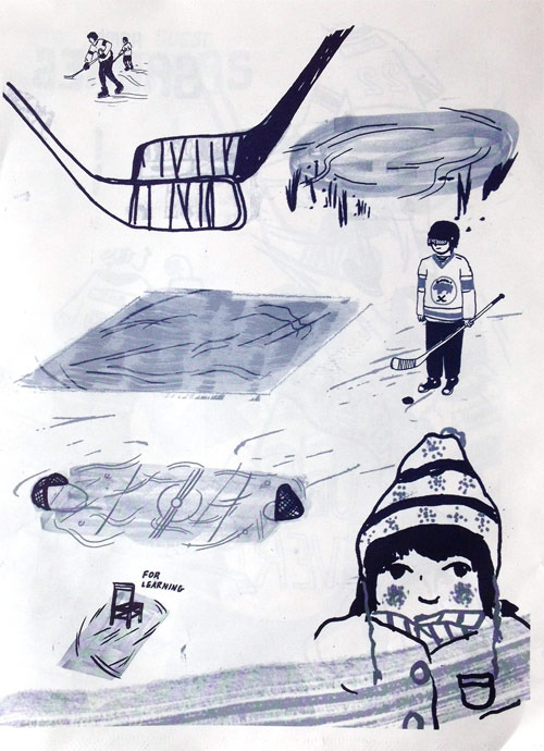 Artist illustrator Courtney Rose