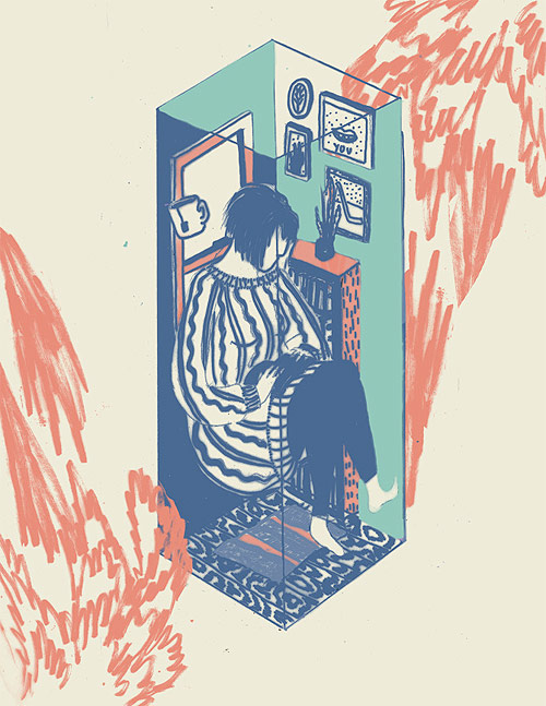 Artist illustrator Courtney Rose