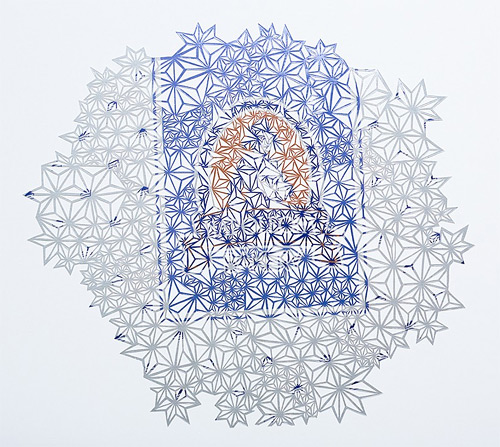 Beautiful hand cut photographs by Hawaiian artist Jared Yamanuha