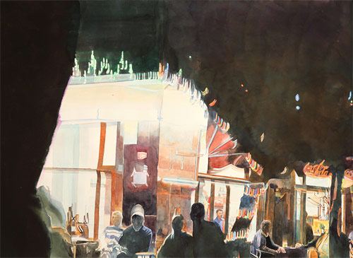 Artist painter Rebecca Bird