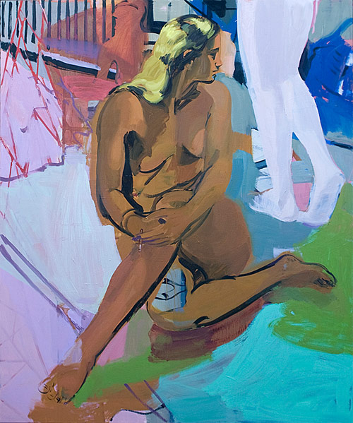 Artist painter Sarah Awad