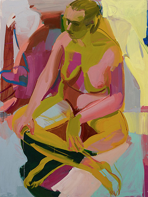 Artist painter Sarah Awad