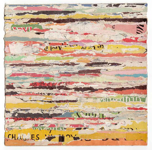 works by artist lisa hochstein made from salvaged paper