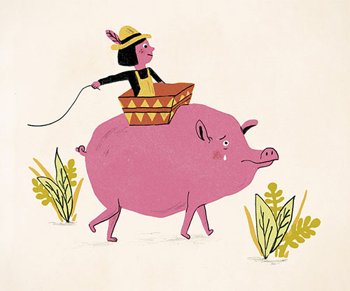 vintage inspired illustrations Astrid Ysk­out