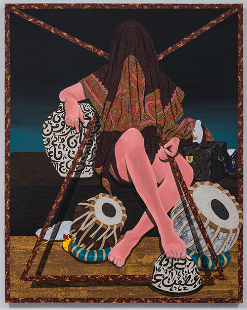 paintings by Amir H. Fallah