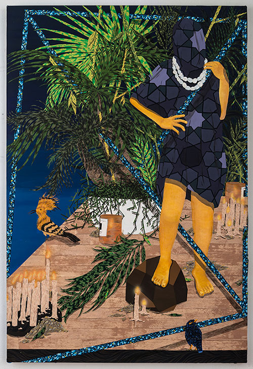 paintings by Amir H. Fallah