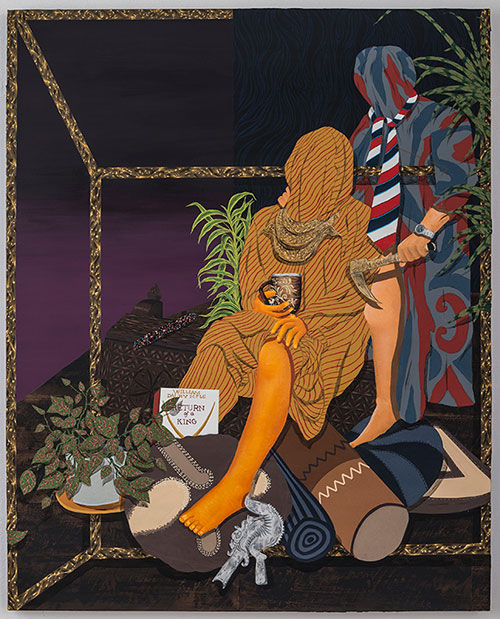 paintings by Amir H. Fallah