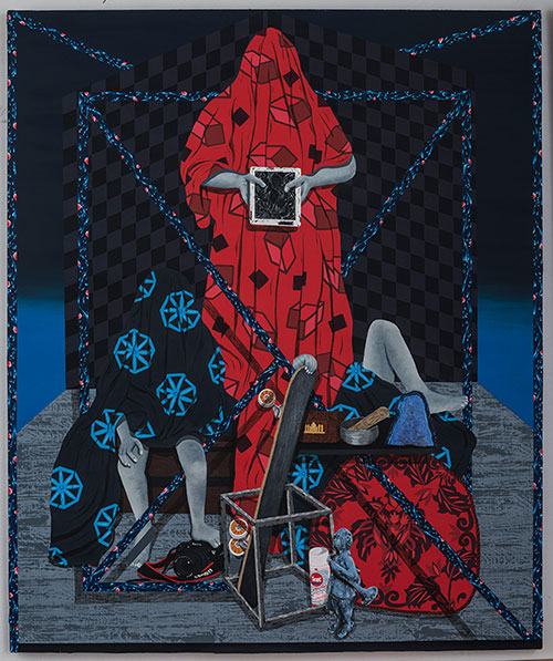 paintings by Amir H. Fallah