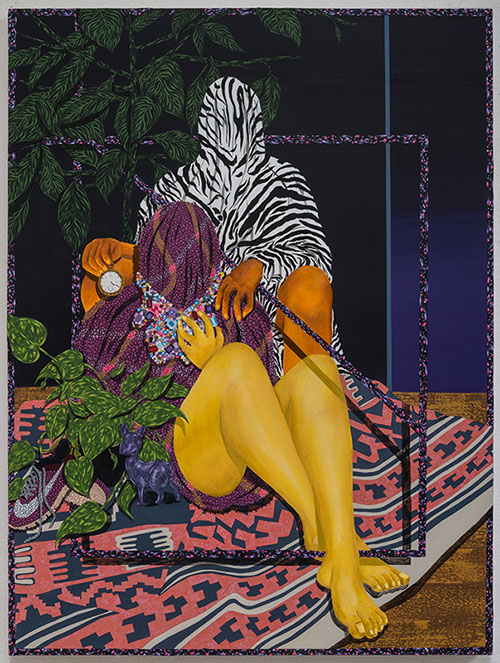 paintings by Amir H. Fallah