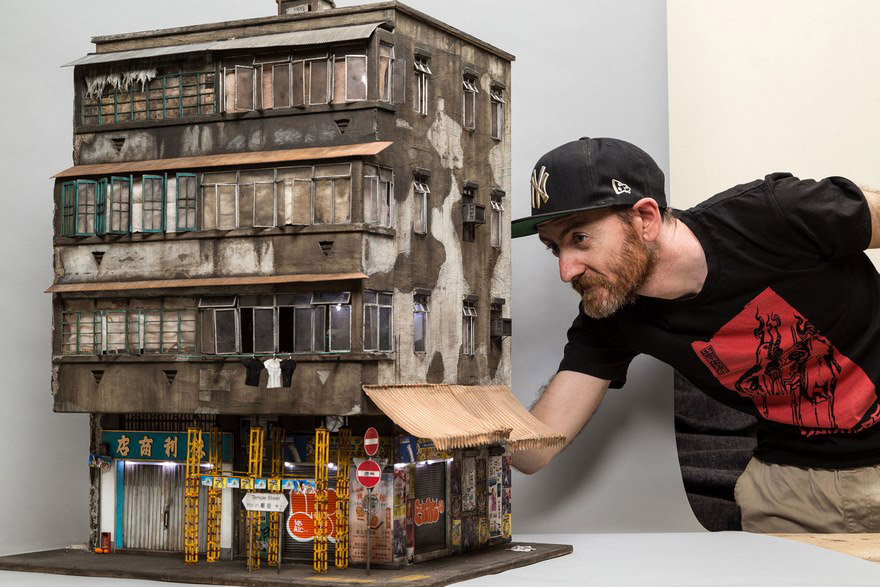 Incredibly Detailed Urban Miniature By Artist Joshua Smith BOOOOOOOM 